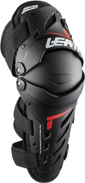Genunchiere Moto MX Knee/Shin Guard Dual Axis Black/Red