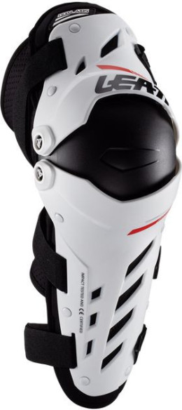 Genunchiere Moto MX Knee/Shin Guard Dual Axis White