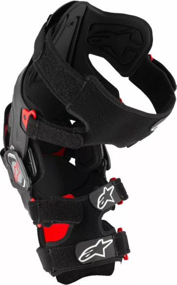 Genunchiere Moto MX Supertech RK-7 Plasma Black/White/Red 24