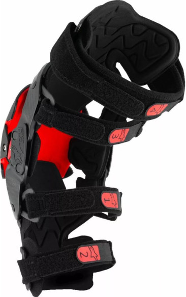 Genunchiere Moto MX RK-1 Plasma Black/Red 24