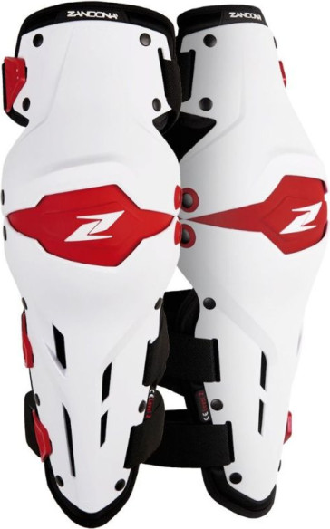 Genunchiere Moto 3261 X-Treme White/Red