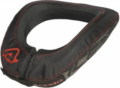 Neck Brace X-Round Black/Red
