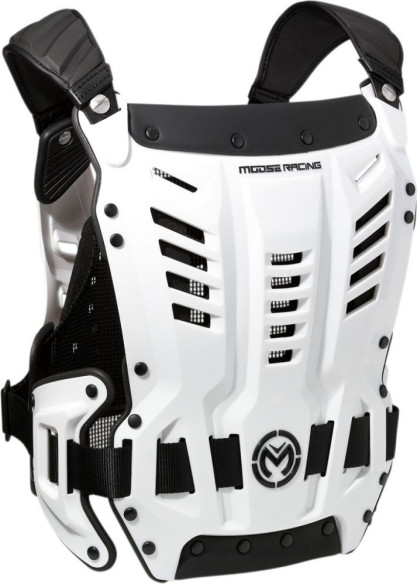 Veste Protectie Piept/Spate CE SYN White/Black