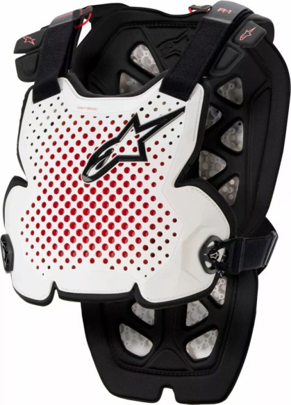 Vesta Protectie Moto Roost Guard A1 White/Black