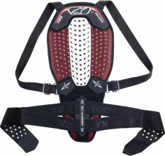 Protectie Spate Nucleon Plasma Black/White/Red 25