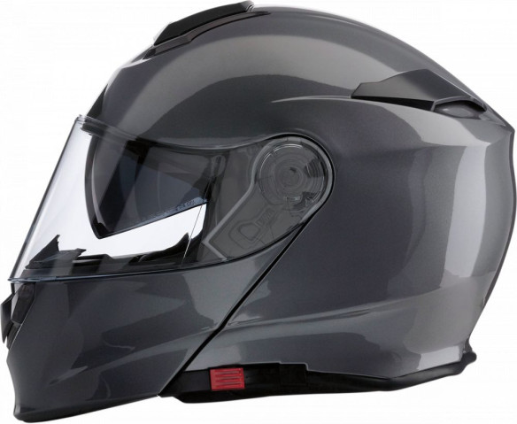 Casca Flip-Up Solaris Dark Silver