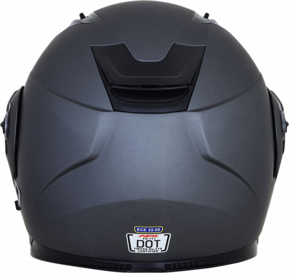 Casca Moto Modulara FX-111 Matte Frost Gray