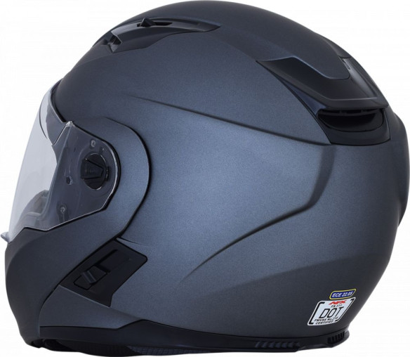 Casca Moto Modulara FX-111 Matte Frost Gray
