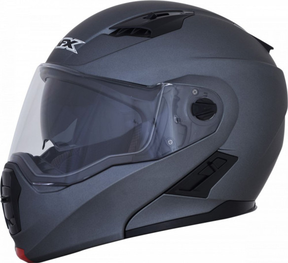 Casca Moto Modulara FX-111 Matte Frost Gray