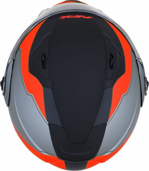 Casca Moto Modulara FX-111 Matte Black/Red