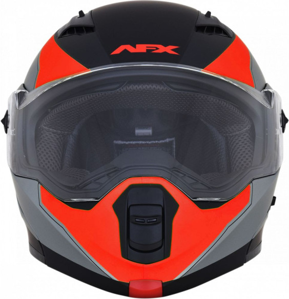 Casca Moto Modulara FX-111 Matte Black/Red