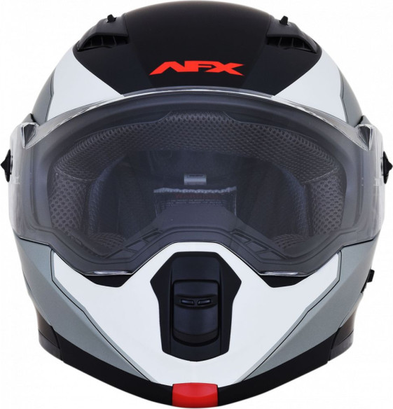 Casca Moto Modulara FX-111 Matte Black /White