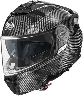 Casca Moto Flip-Up Legacy Carbon Glossy Black 2024