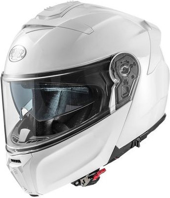 Casca Moto Flip-Up Legacy Carbon GT U8 Glossy White 2024