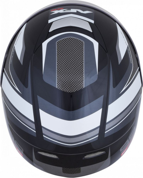 Casca Moto Full-Face FX-99 Recurve Street Black/White