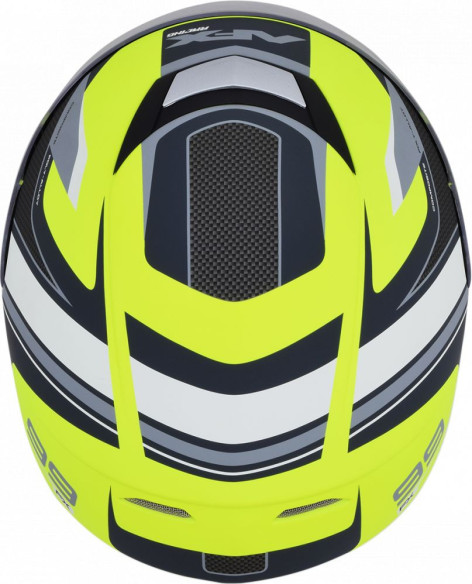 Casca Moto Full-Face FX-99 Recurve Street Matte Yellow/White