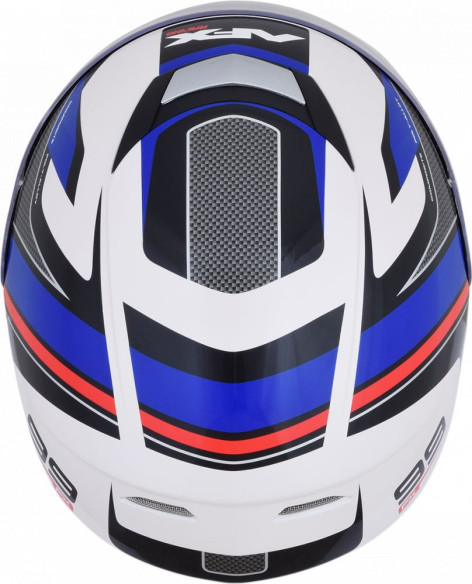 Casca Moto Full-Face FX-99 Recurve Street Red/White/Blue