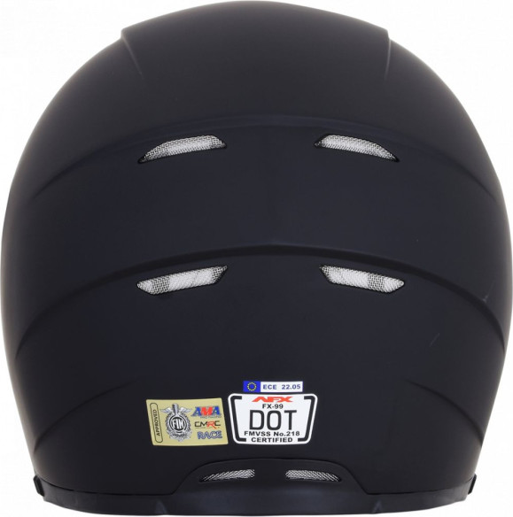 Casca Moto Full-Face FX-99 Solid Street Matte Black