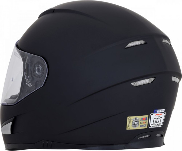 Casca Moto Full-Face FX-99 Solid Street Matte Black