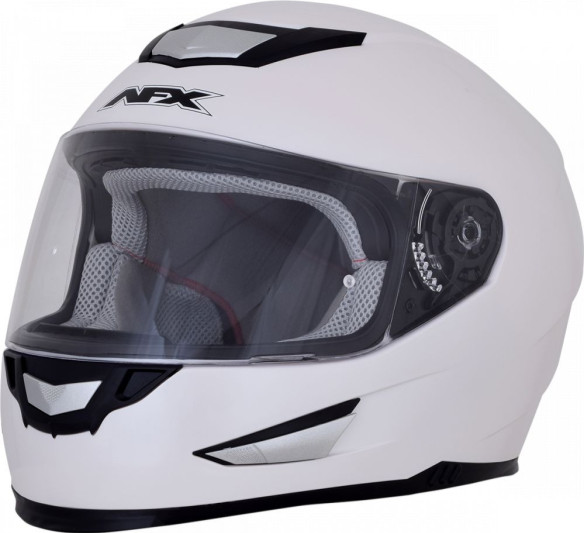Casca Moto Full-Face FX-99 Solid Street Matte Pearl White