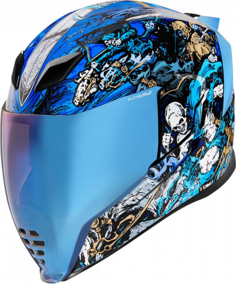 Casca Moto Full-Face Airflite 4 Horsement Blue