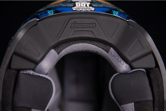 Casca Moto Full-Face Airflite 4 Horsement Blue