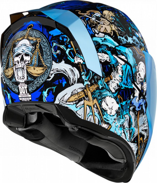 Casca Moto Full-Face Airflite 4 Horsement Blue