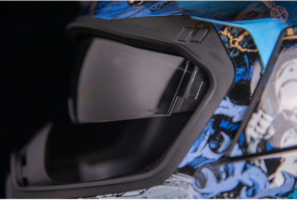 Casca Moto Full-Face Airflite 4 Horsement Blue