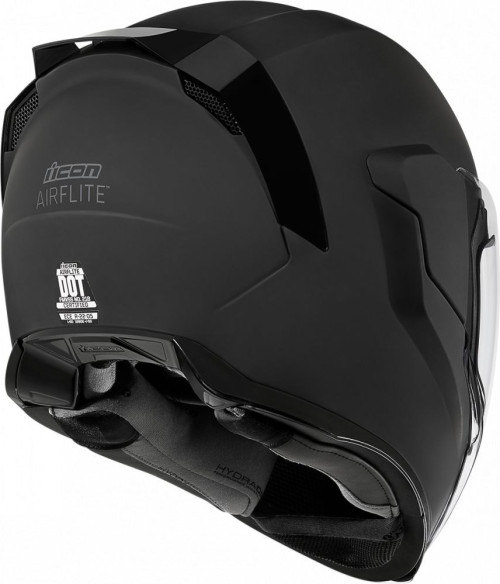 Casca Moto Full-Face Airflite Rubatone Matte Black