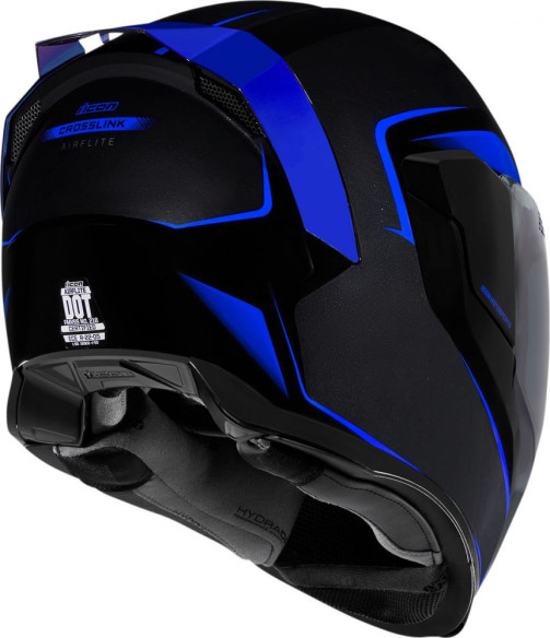 Casca Moto Full-Face Airflite Crosslink Blue