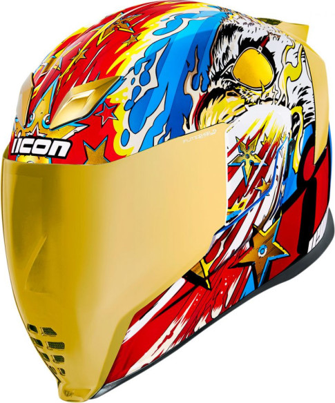 Casca Moto Full-Face Airflite Freespitr Gold