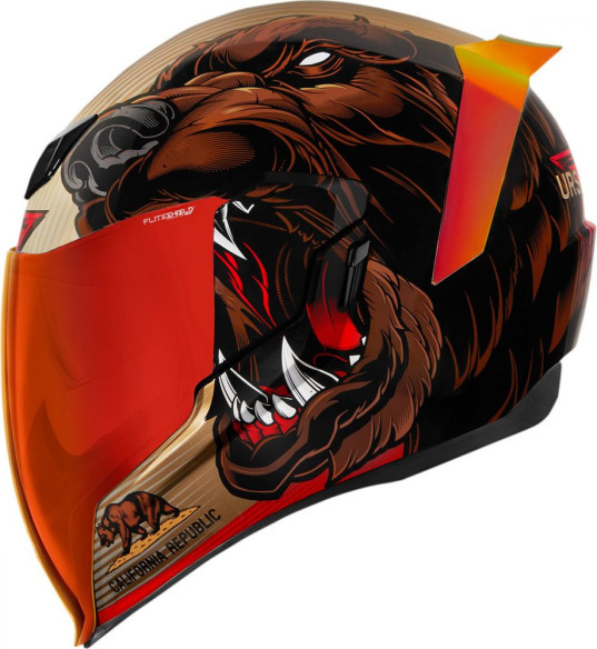 Casca Moto Full-Face Airflite Ursamajor Gold