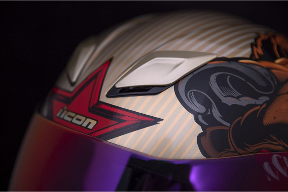 Casca Moto Full-Face Airflite Ursamajor Gold