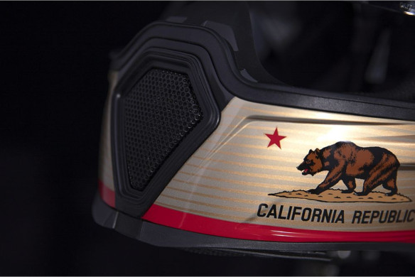 Casca Moto Full-Face Airflite Ursamajor Gold