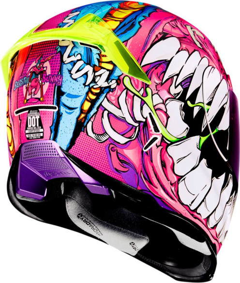 Casca Moto Full-Face Airframe Pro Beast Buny Pinrk