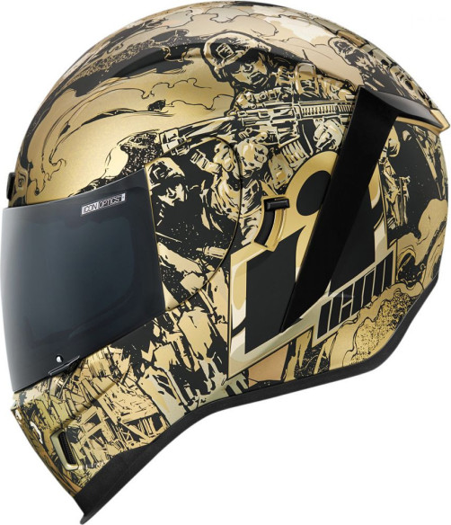 Casca Moto Full-Face Airform Guardian Gold