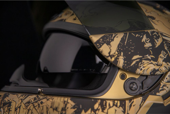 Casca Moto Full-Face Airform Guardian Gold