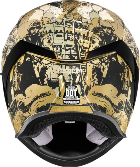 Casca Moto Full-Face Airform Guardian Gold
