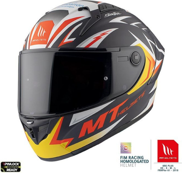 Casca Moto Full-Face KRE+ Carbon Acosta A37 Blue Matt
