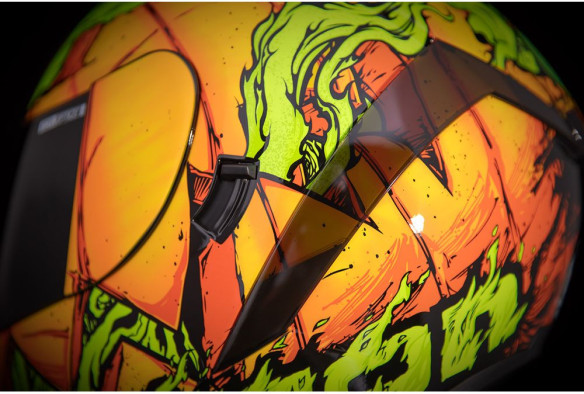 Casca Moto Full-Face AirForm Trick or Street Orange