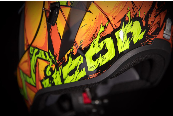 Casca Moto Full-Face AirForm Trick or Street Orange