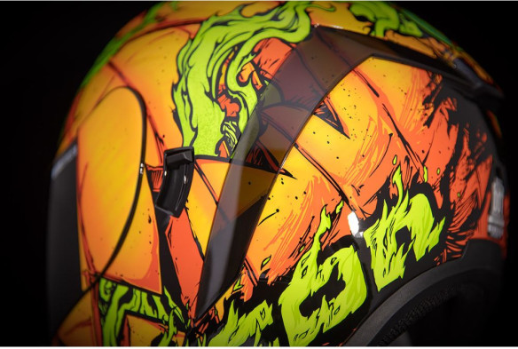 Casca Moto Full-Face AirForm Trick or Street Orange