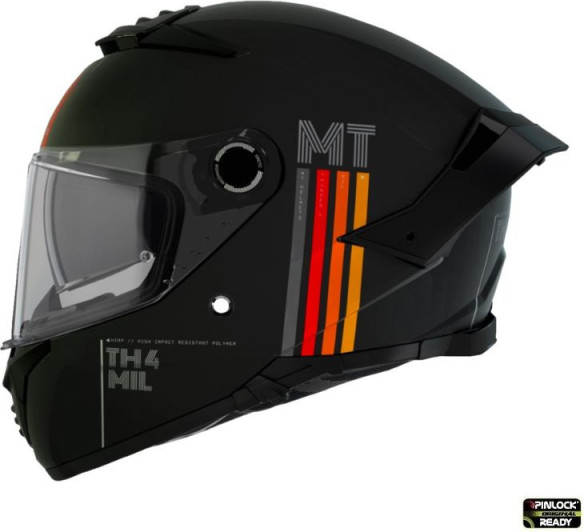Casca Moto Full-Face Thunder 4 SV Mil A11 Black Matt 2023
