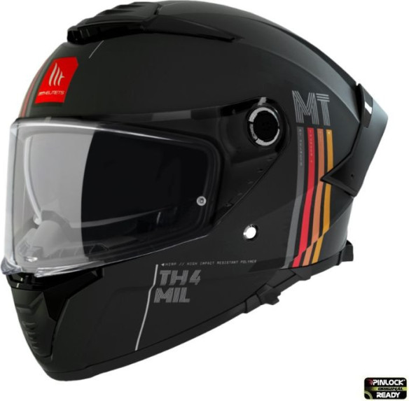Casca Moto Full-Face Thunder 4 SV Mil A11 Black Matt 2023
