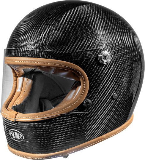 Casca Moto Full-Face Trophy PE CARB Glossy Black 2024