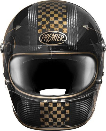 Casca Moto Full-Face Trophy CARB NXGC Black/Gold/Chrome 2024