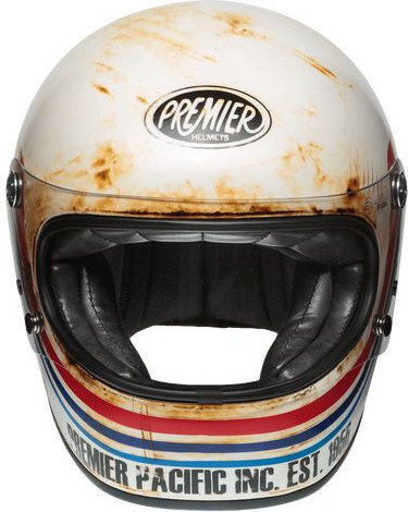 Casca Moto Full-Face Trophy BTR 8BM Off White 2024
