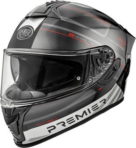 Casca Moto Full-Face Evoluzione SP 92 Black/Gray/White 2024