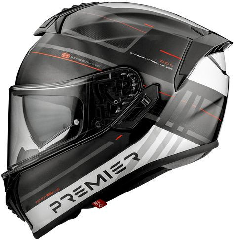 Casca Moto Full-Face Evoluzione SP 92 Black/Gray/White 2024