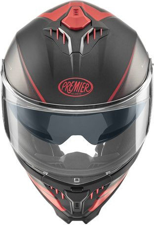 Casca Moto Full-Face Typhoon FR 92BM Matt Black/Red 2024